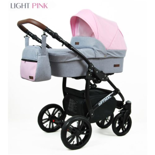 BABY LUX OPTIMAL ALU MULTIFUNKCIÓS BABAKOCSI (LIGHT PINK)